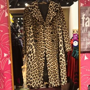 Fur Leopard coat